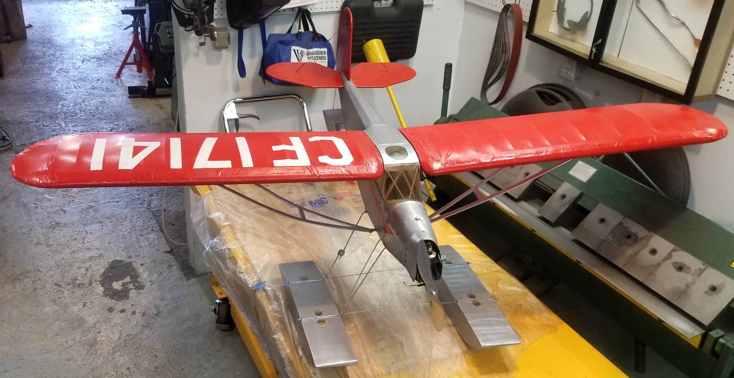 Restoration - Model Sea Plane for Vancouver Museum & Archives Restoration - Model Sea Plane for Vancouver Museum & Archives