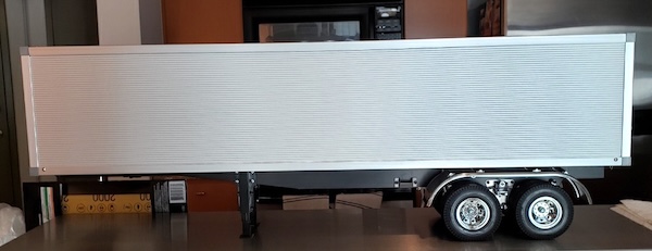 Tractor-trailer kit model - before